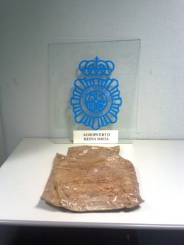 La mujer portaba los tres kilos de heroína