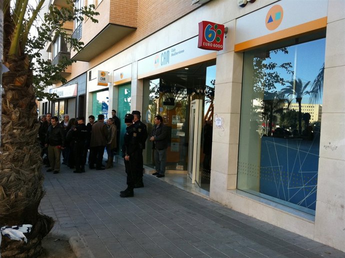 Sucursal donde se ha producido el atraco