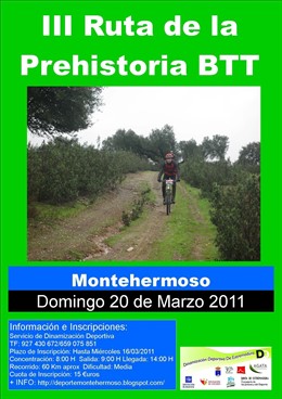 III Ruta de la Prehistoria BTT