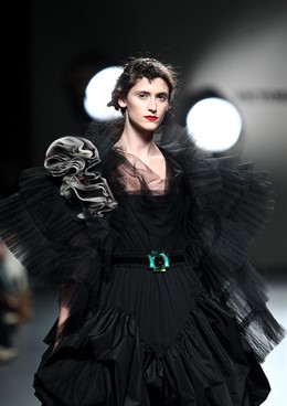 Modelo de Victorio & Lucchino en Cibeles