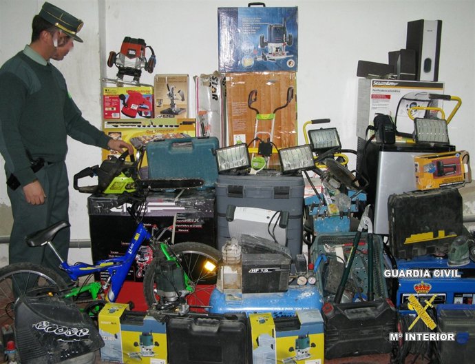 Efectos sustraídos recuperados