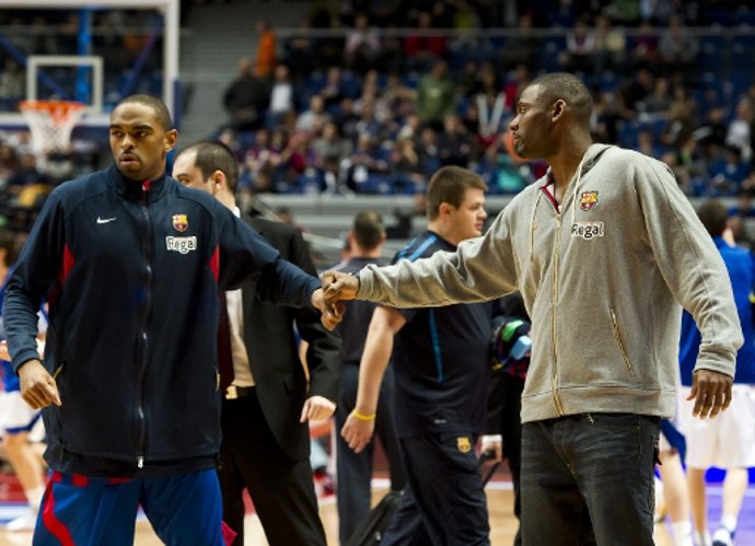 Pete Mickeal y Alan Anderson