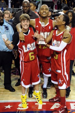 Justin Bieber en la NBA
