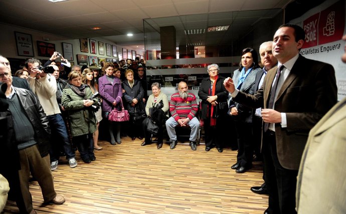 Jorge Alarte en Enguera