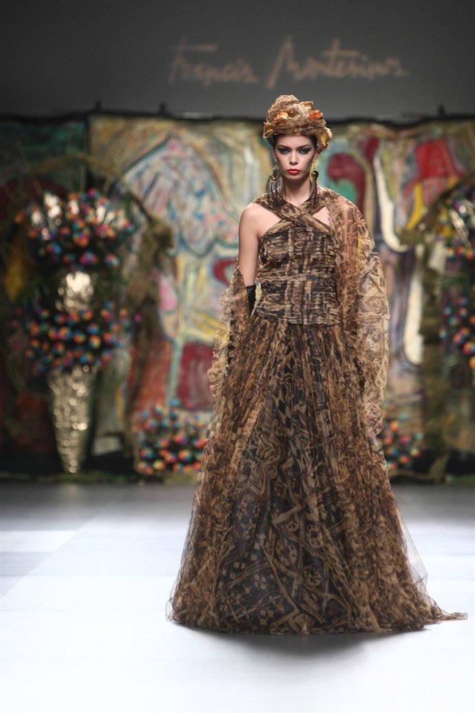 Modelo de Francis Montesinos en Cibeles