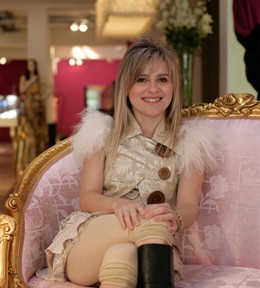 La diseñadora leonesa María Lafuente