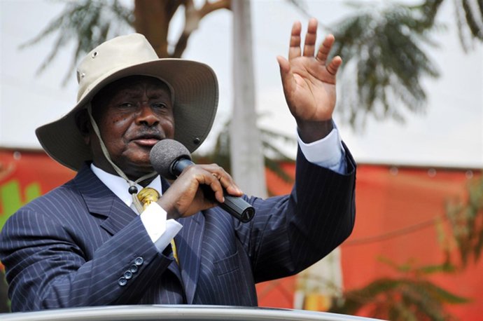 Yoweri Museveni, presidente de Uganda