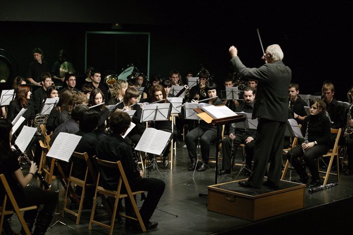 Banda de Música del Conservatorio Profesional Pablo Sarasate.