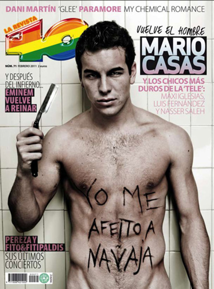 Mario Casas Portada 40 Febrero