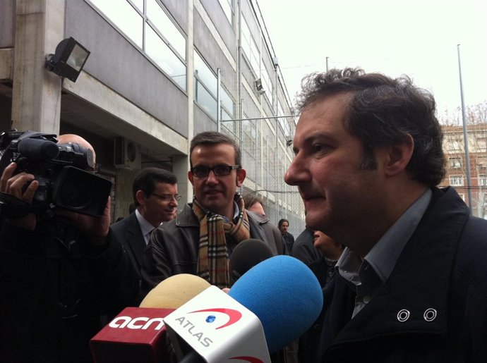 El alcalde de Barcelona y candidato del PSC a la reelección, Jordi Hereu