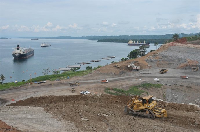 Obras de Sacyr en el Canal de Panamá