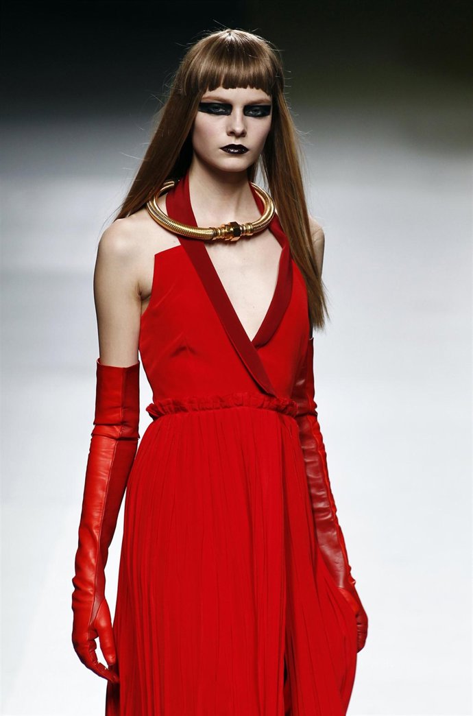 Modelo de Ana Locking en Cibeles