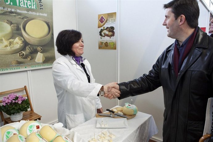 Samuel Juárez en la Feira do Queixo da Ulloa