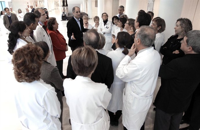 Valencia 20022011. visita traslado nuevo hospital La Fe