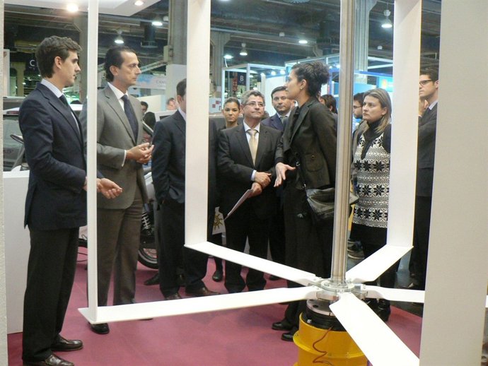 Aerogenerador para entornos urbanos diseñado por el ITE.