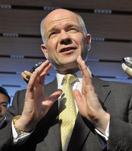 ministro de Exteriores británico, William Hague