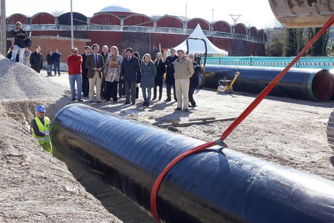 Inicio obras del tramo de la Autovía del Agua entre los depósitos de Tanos y Pol