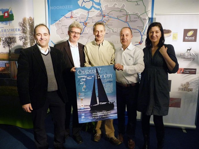 Presentación del portal en Gante. 