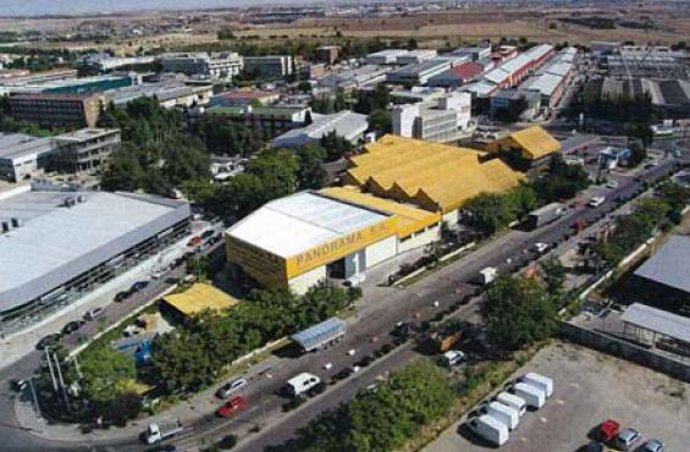 imagen de una nave industrial de Madrid