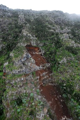 El Tráfico Entre Valverde Y Frontera Se Desvía Por La Cumbre Debido A Desprendim