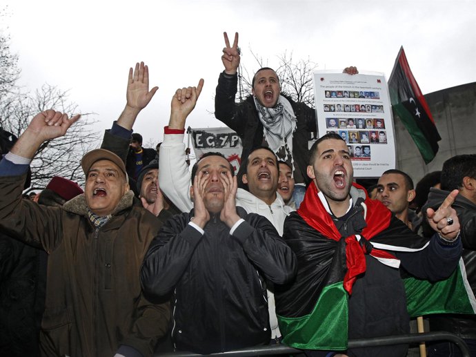 Protestas en Libia