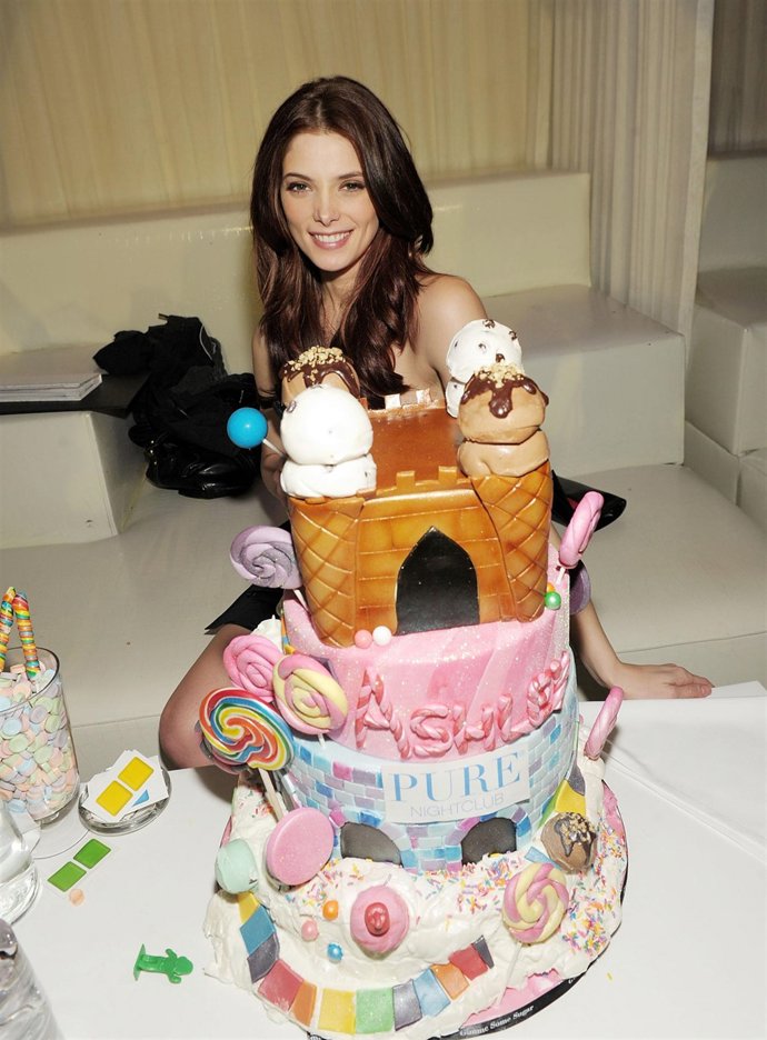 Ashley Greene celebrates her birthday at Pure Nightclub on February 19, 2011 in 