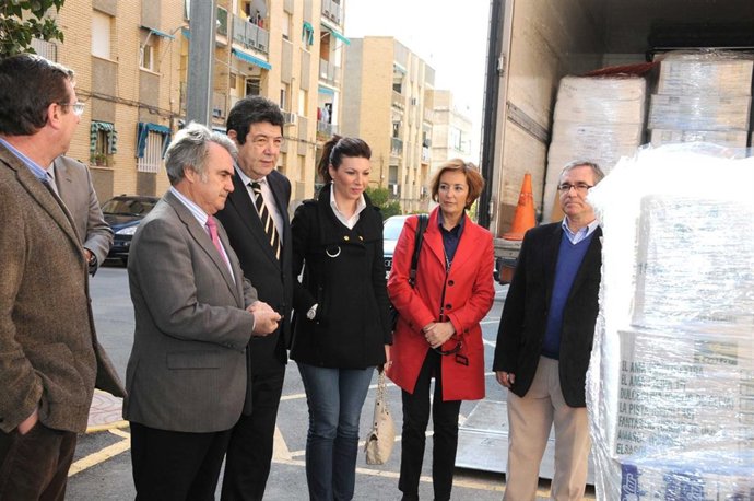 Ángel Martínez, presidente territorial de Caja Mediterráneo en Murcia