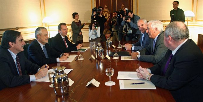 Reunión Planes De Empleo. Fotos Ep (Jesús Prieto)