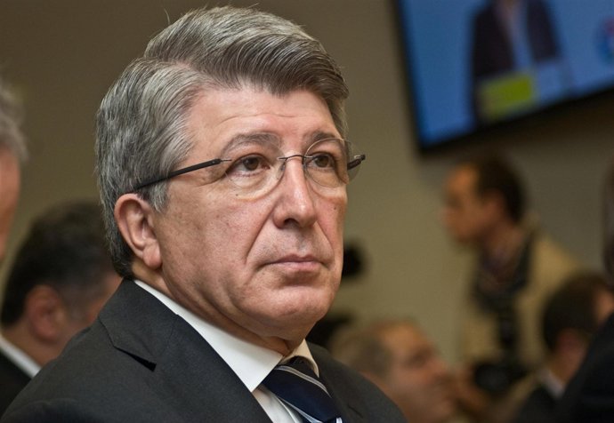 enrique cerezo, presidente atletico de madrid