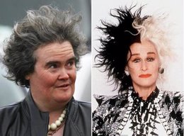 Glenn Close y Susan Boyle