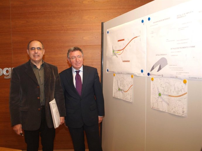 Santos y Dorado, en la presentación del proyecto