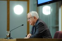 Biel afirma que el debate sobre el trasvase del Ebro terminará "cuando se cumpla el Estatuto de Autonomía de Aragón"