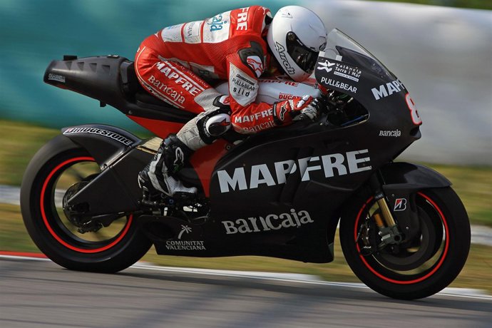 El piloto de MotoGP, Héctor Barberá