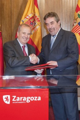 Juan Alberto Belloch e Ignacio Cruz