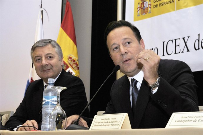 Blanco durante su intervención en el Foro de Panamá