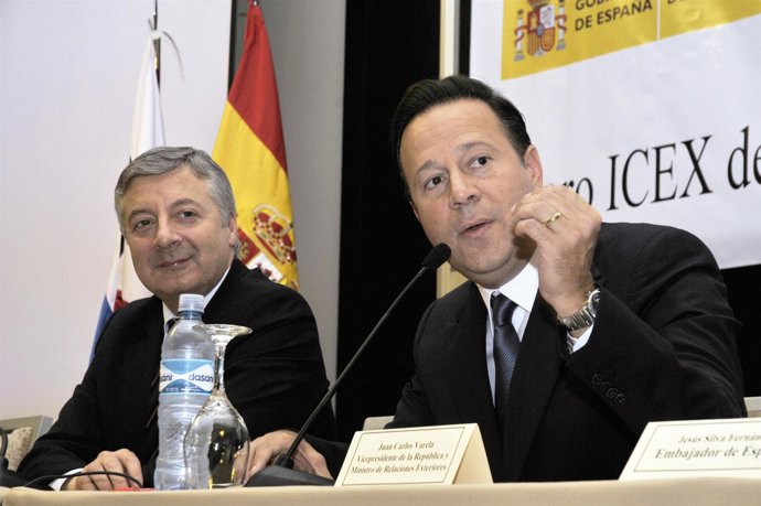 Blanco durante su intervención en el Foro de Panamá