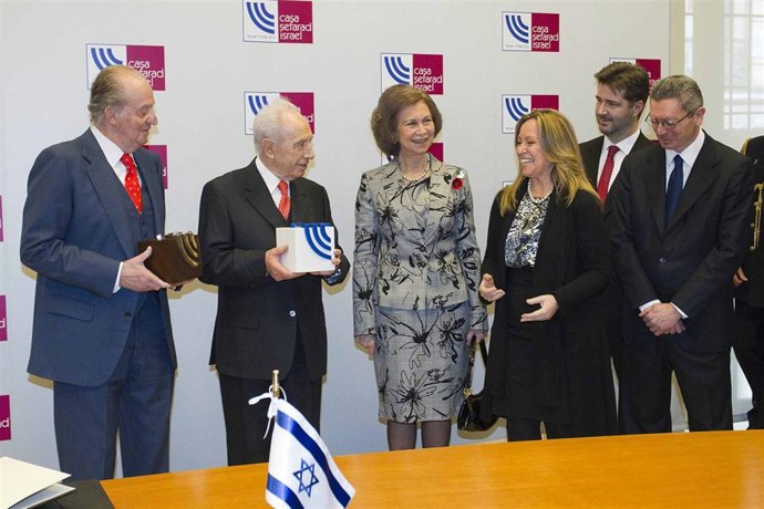 Un momento de la visita