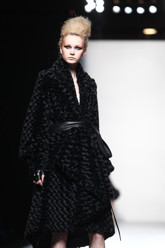 Modelo de Juana Martín en Cibeles