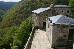 Imagen del monasterio de Caaveiro