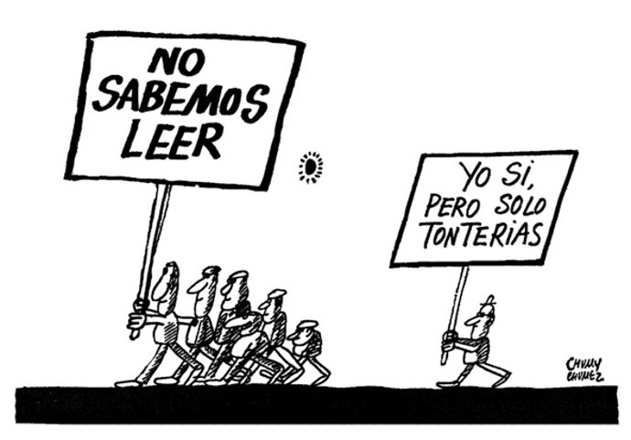 Una de las viñetas de la muestra