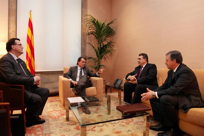 Reunión de Artur Mas con Anfac