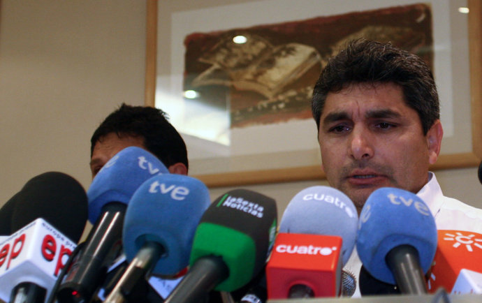 Juan José Cortés, padre de Mari Luz