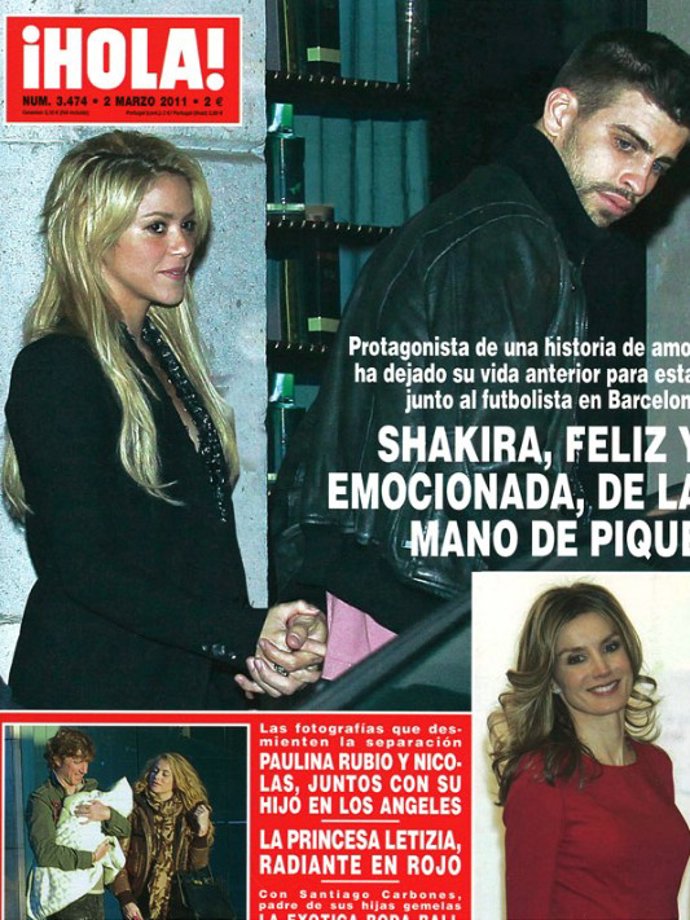 Portada de la revista '¡Hola!' del 23 de febrero de 2011