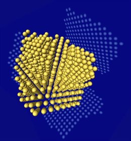 Primera reproducción 3D de nanopartículas