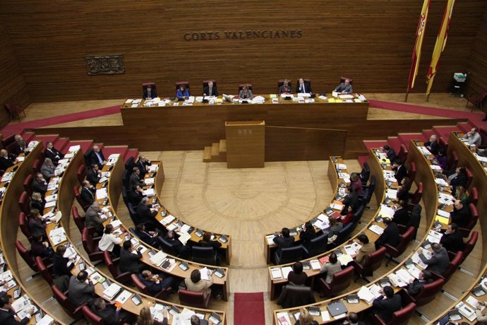 Pleno de las Corts valencianes
