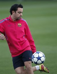Xavi: "En principio estoy descartado para el sábado" 