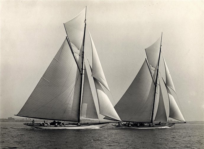 Hispania y Tuiga, veleros antiguos 