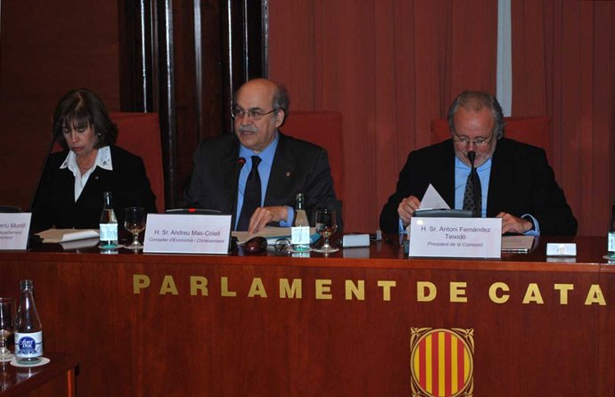 El conseller Andreu Mas-Colell