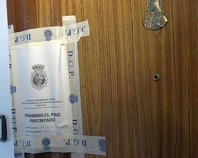 El domicilio donde residía la pareja