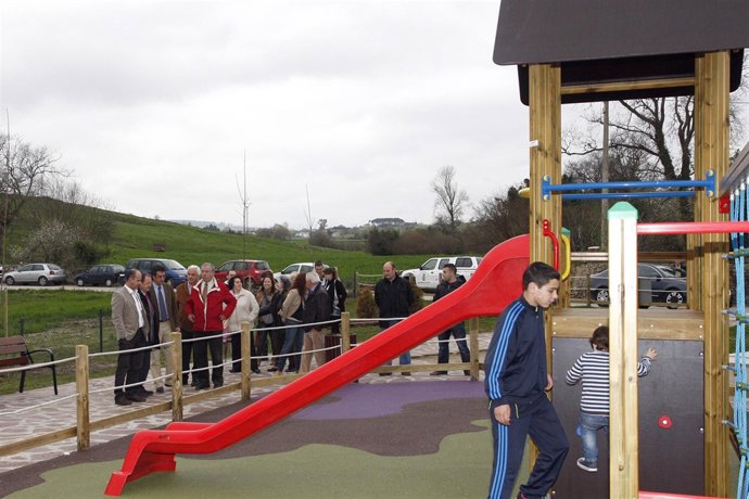 Inauguración del nuevo parque de Queveda
